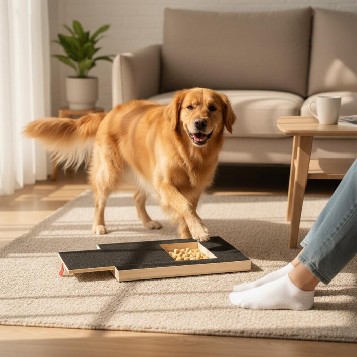 Lot de soins pour animaux PAWHAUS — Gants + planche à griffes (économisez 21 $)
